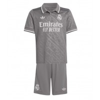 Maglie da calcio Real Madrid Aurelien Tchouameni #14 Terza Maglia Bambino 2024-25 Manica Corta (+ Pantaloni corti)